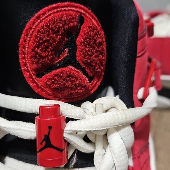 Jordan 6 Rings Red and White Basketball Shoes Size 13 - Picture 7 of 12